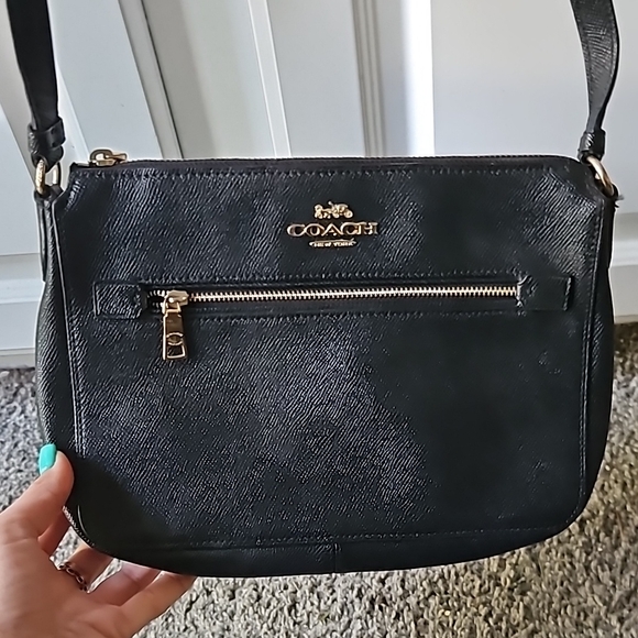Coach Handbags - Coach Black Crossbody Bag